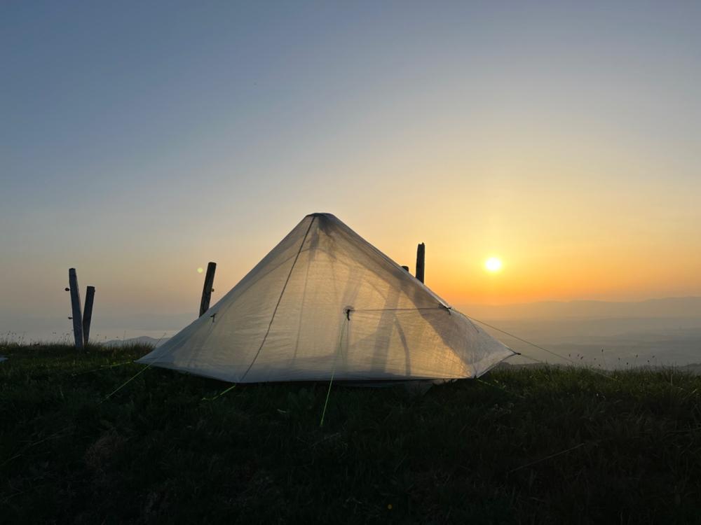 Zpacks Shelters Plexamid tente 1 place bleue