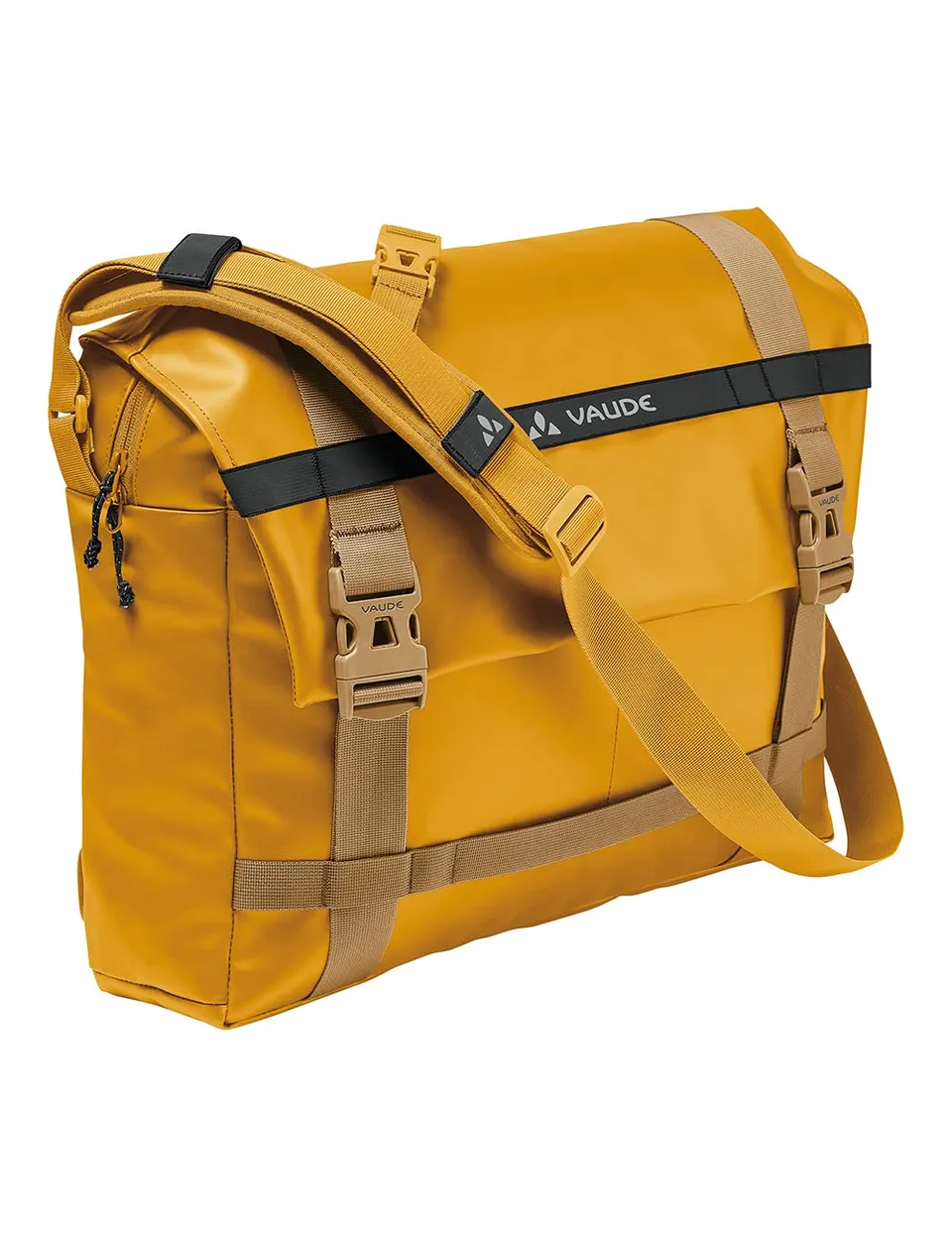 Vaude Mineo Messenger 22 sacoche jaune brûlé PC 15,6"