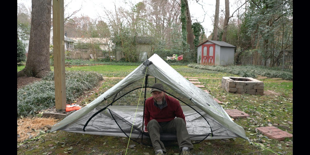 Zpacks Shelters Plexamid tente 1 place bleue
