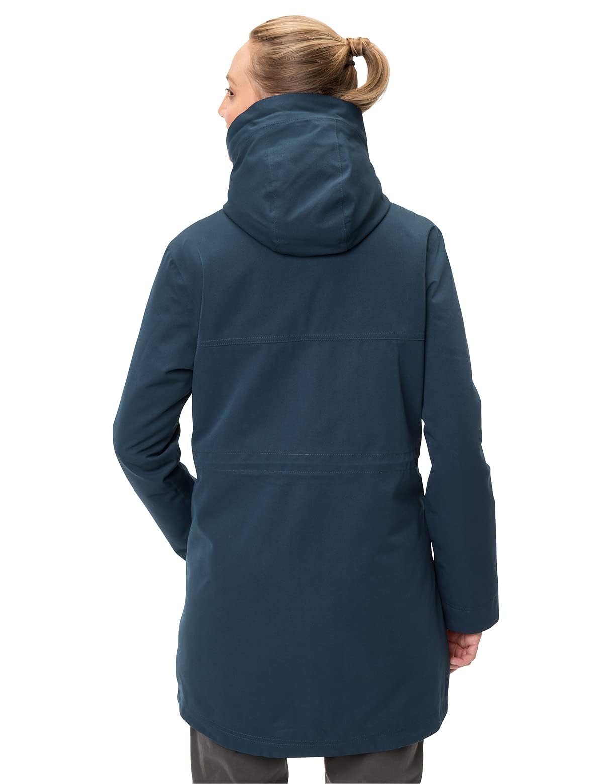 Vaude Manukau II Parka Femme Mer Foncée Chaude