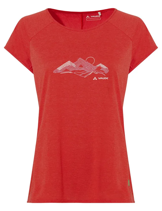 Vaude Tekoa II T-shirt femme pool 38 séchage rapide