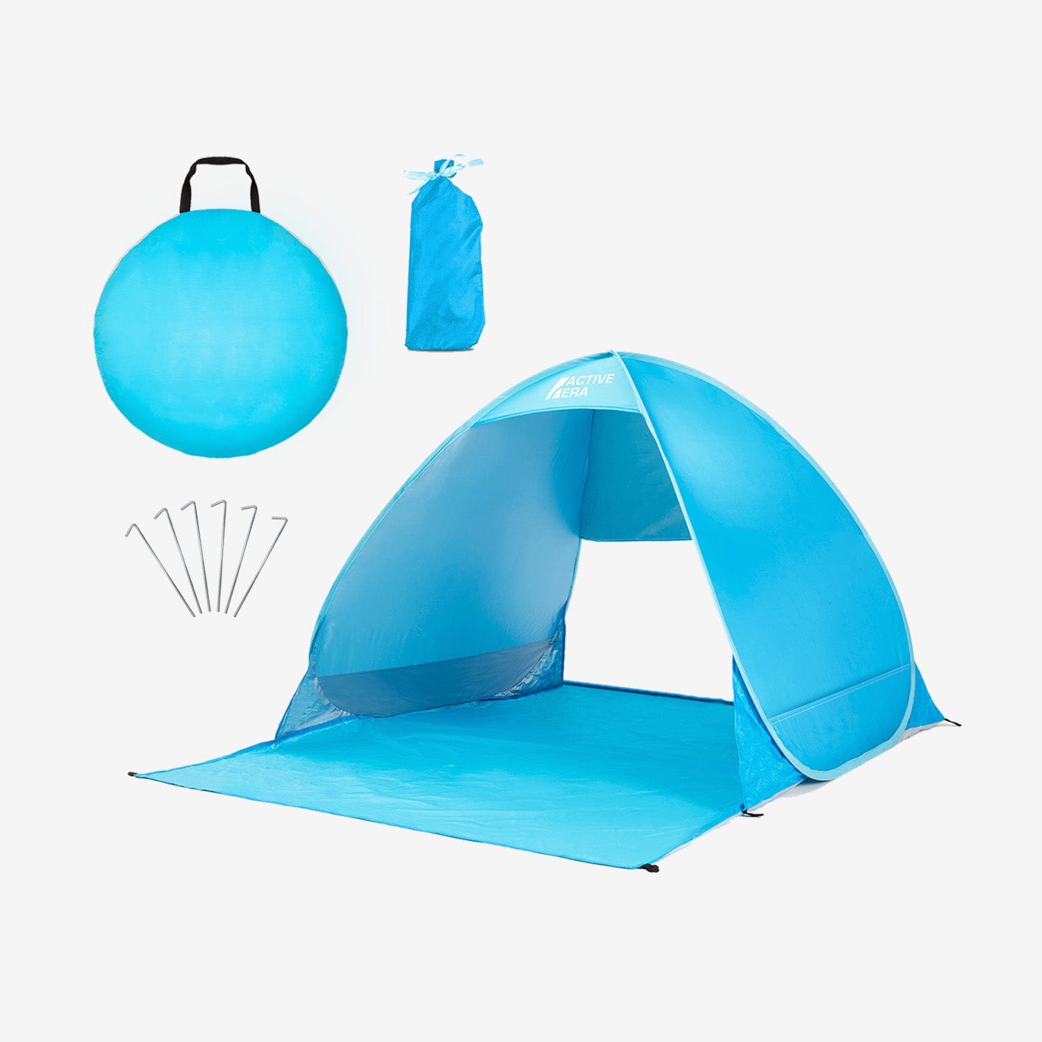 Active Era Tents Tente de Plage Pop Up 2 Places UPF 50+ 980 g