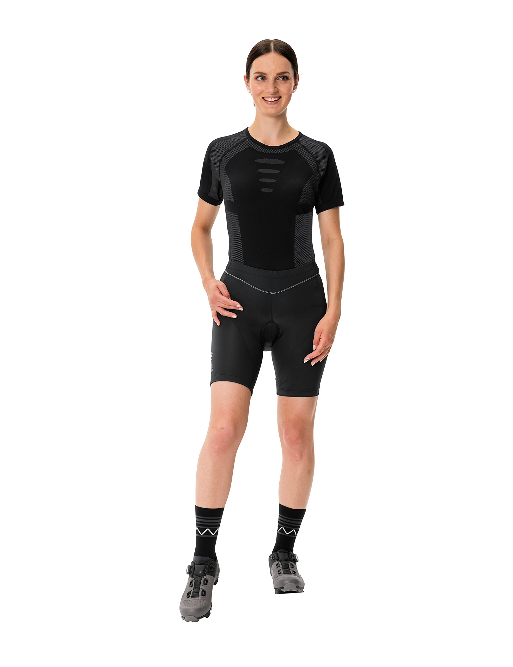 Vaude Active Pants Short vélo femme noir taille 50