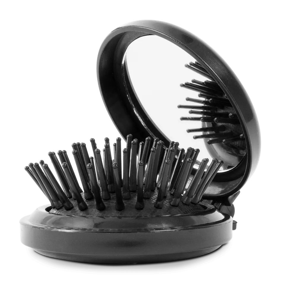 Zpacks Essentials Mini brosse cheveux pliable avec miroir