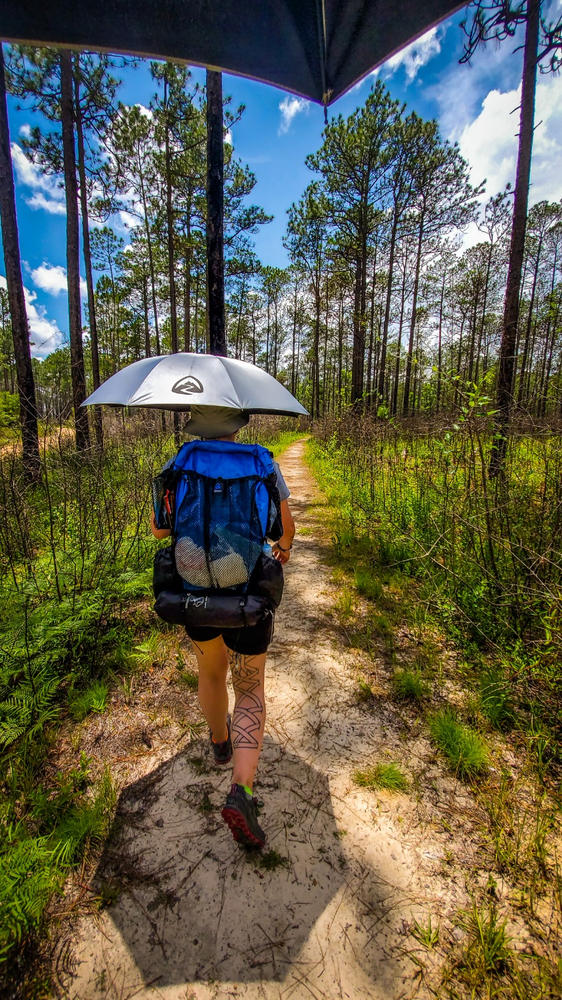 Zpacks Lotus UL parapluie randonnée léger pluie soleil