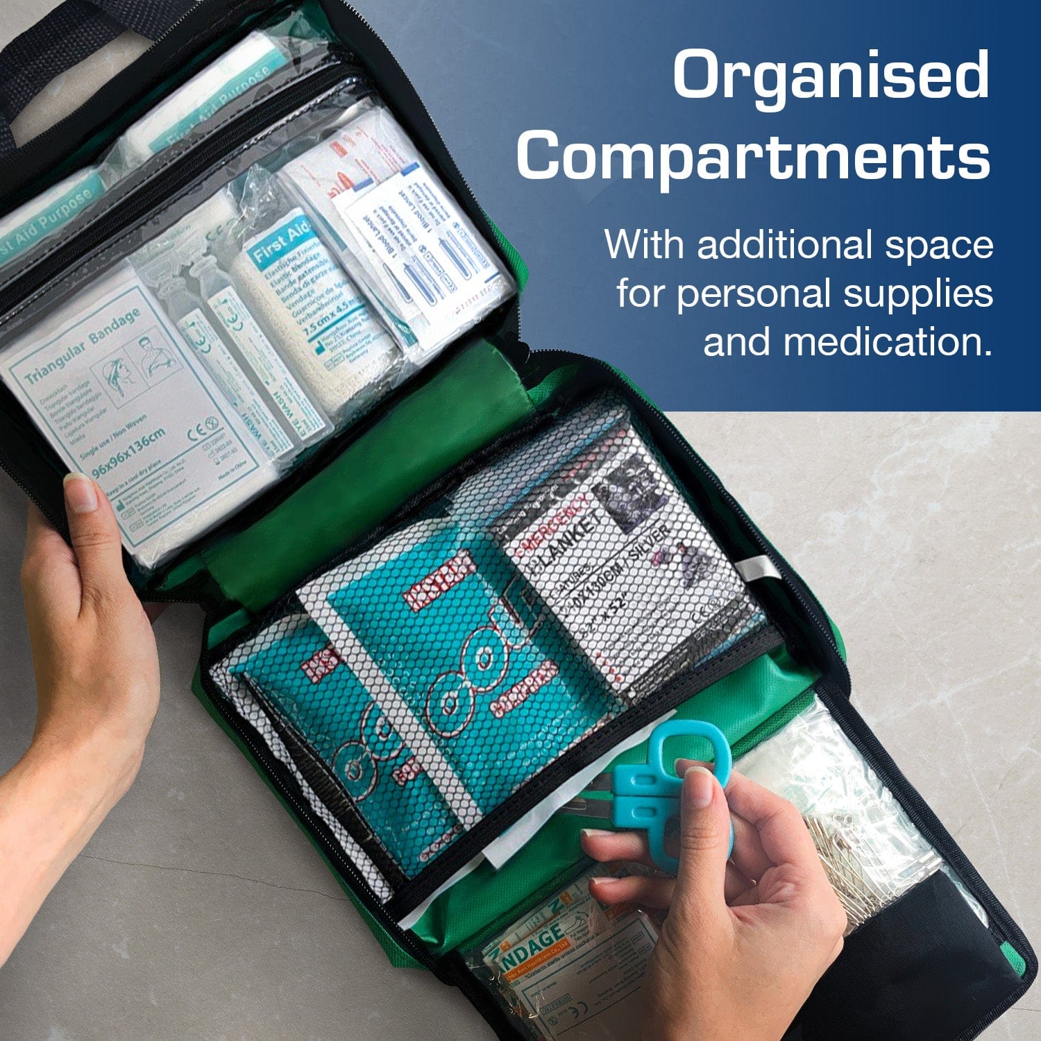 Active Era First Aid Kits 220 trousse de premiers secours vert