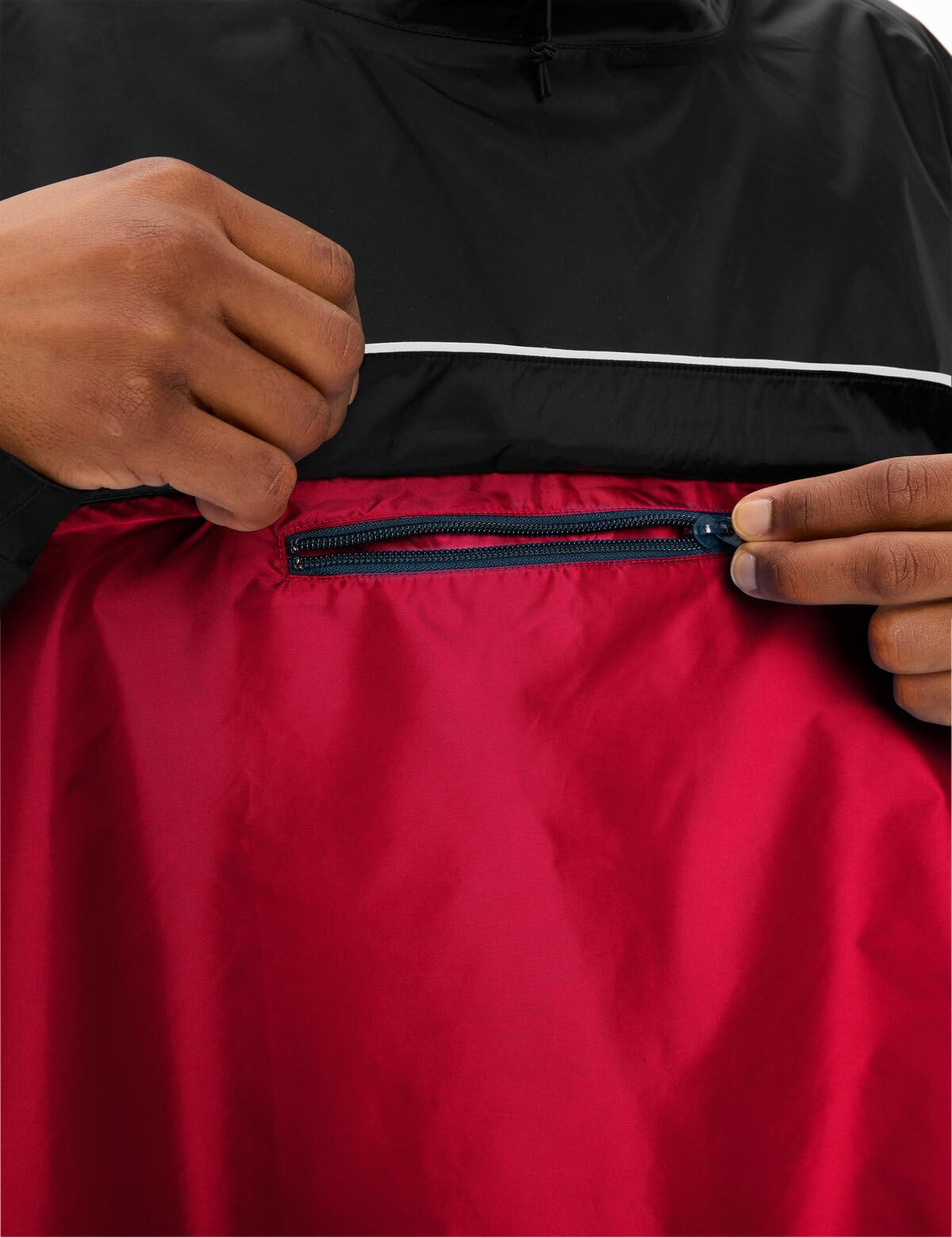 Vaude Valero Poncho homme coupe-vent déperlant