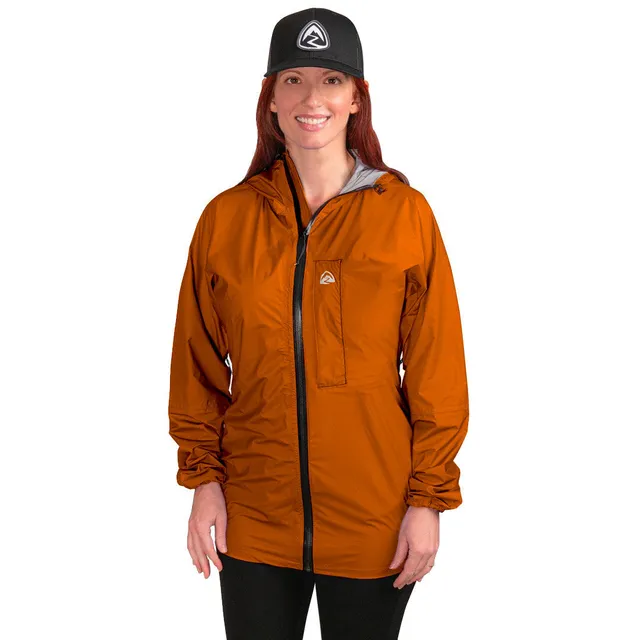 Zpacks Vertice Rain veste pluie femme orange brûlé M
