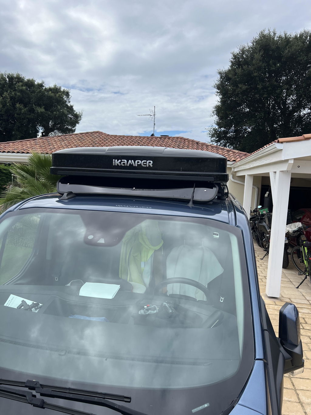 iKamper Isolation et Confort déflecteur vent tente de toit