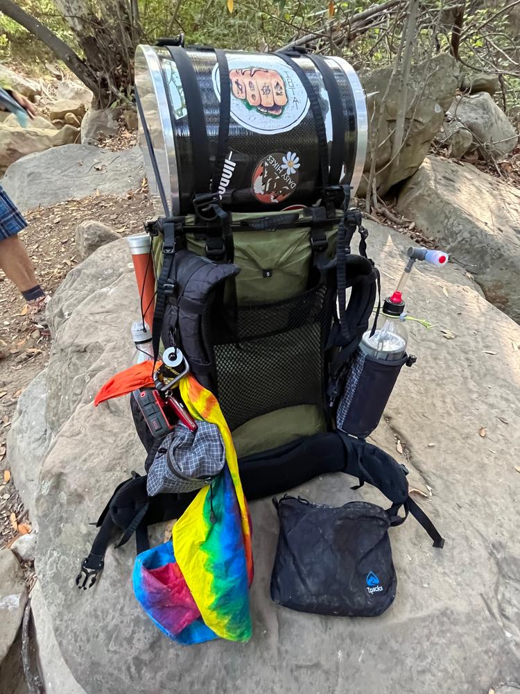 Zpacks Arc Blast 55L sac à dos Azure Blue léger