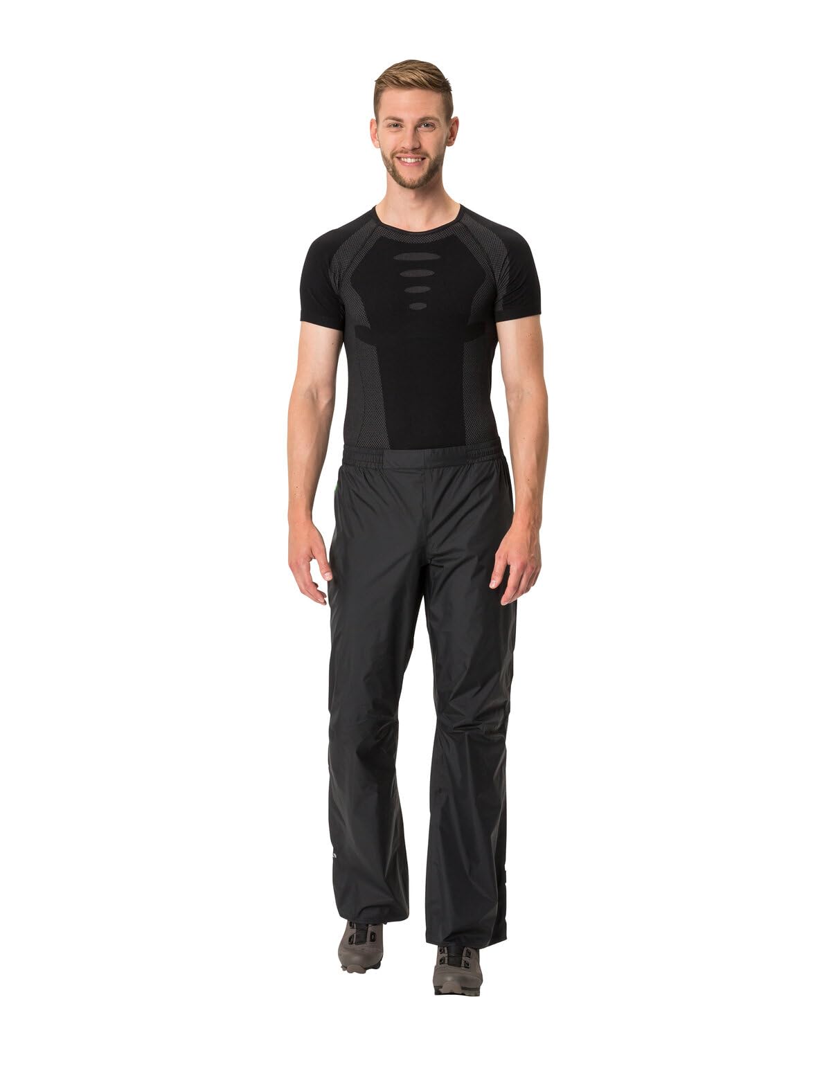 Vaude Drop Pants II pantalon pluie homme M Lang noir imperméable
