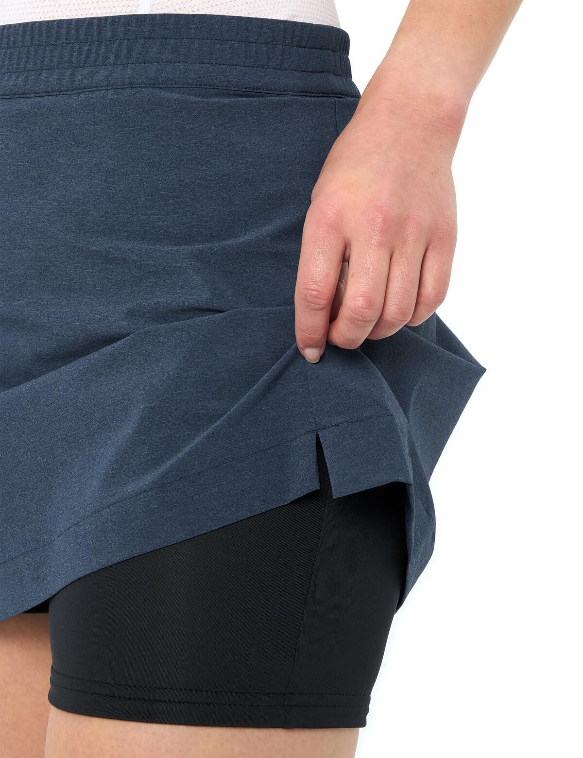 Vaude Adlux II Jupe Short Vélo Femme Stretch Rembourrée