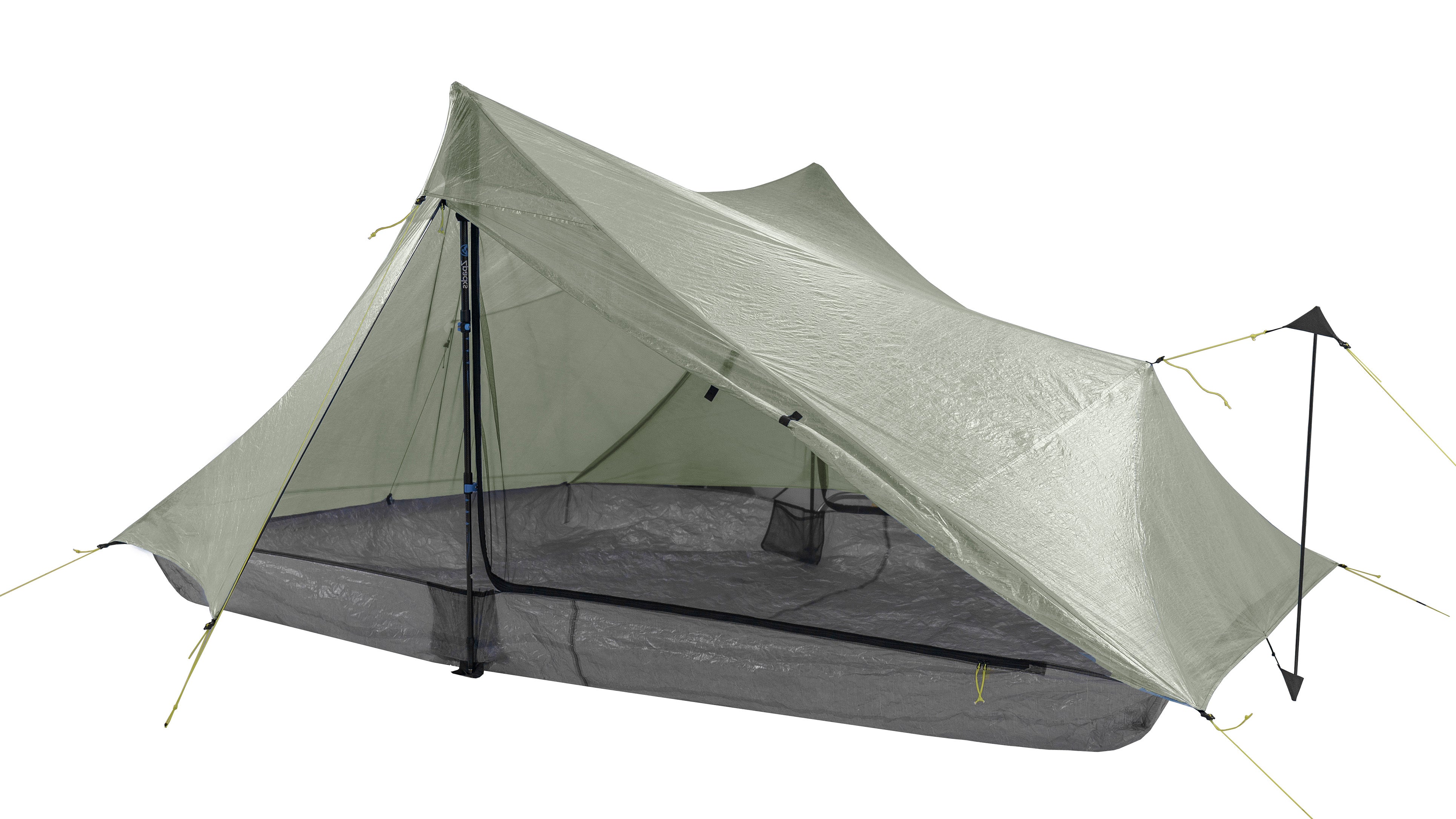 Zpacks Offset Trio Tent tente 3 places Olive Drab ultralégère