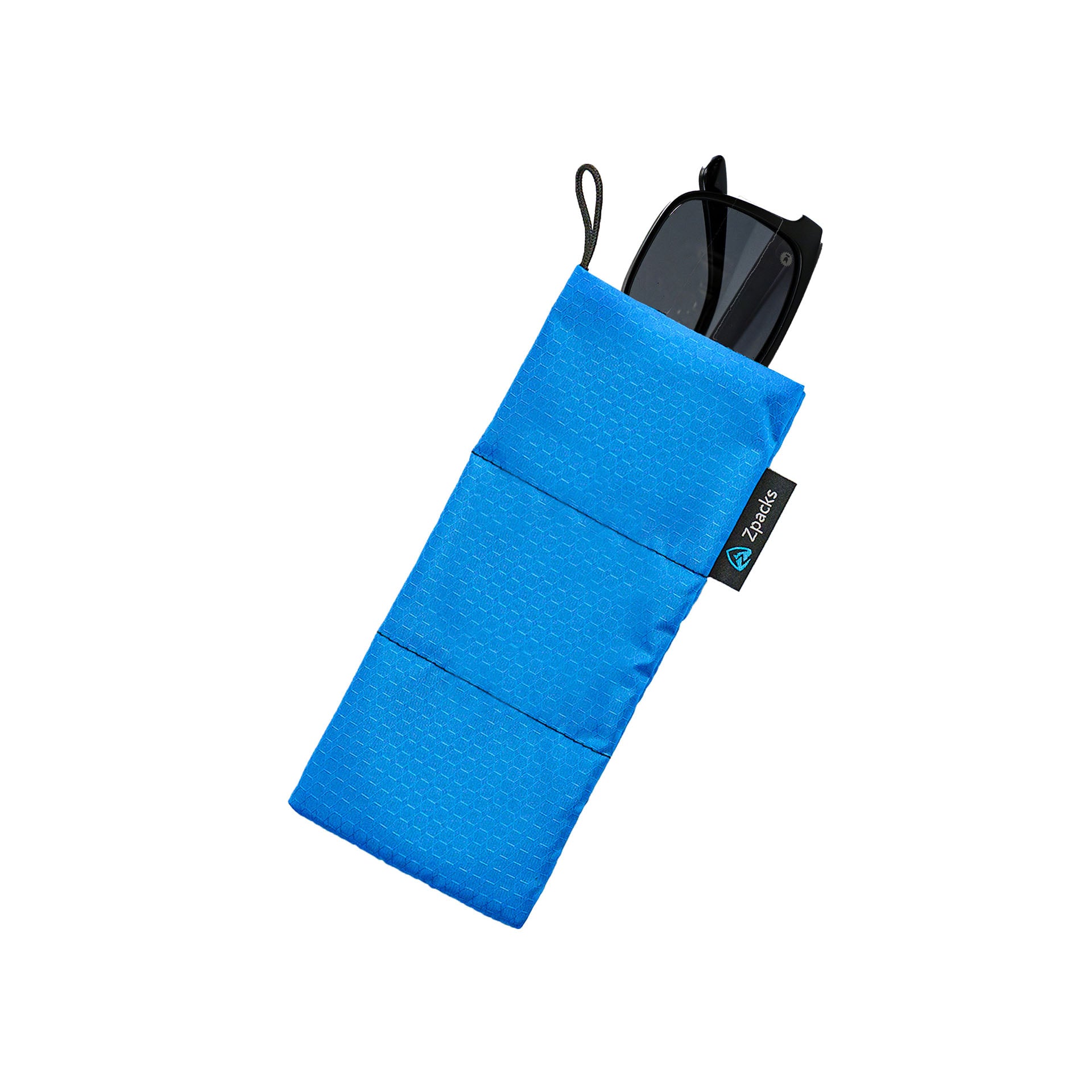 Zpacks Ultralight Sunglasses Case étui lunettes bleu azur