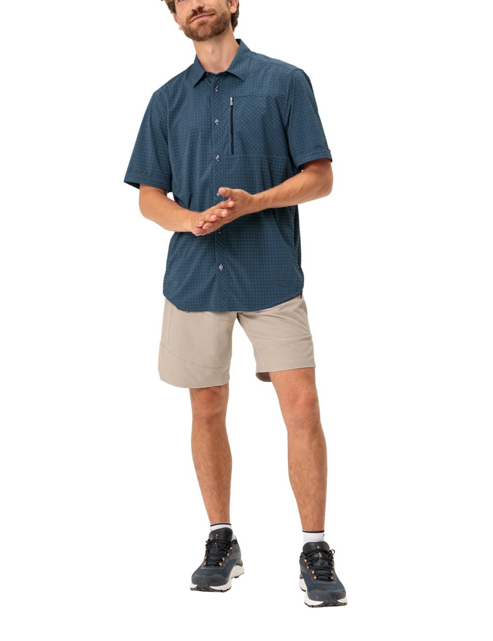 Vaude Seiland T-Shirt Homme Dark Sea Séchage Rapide