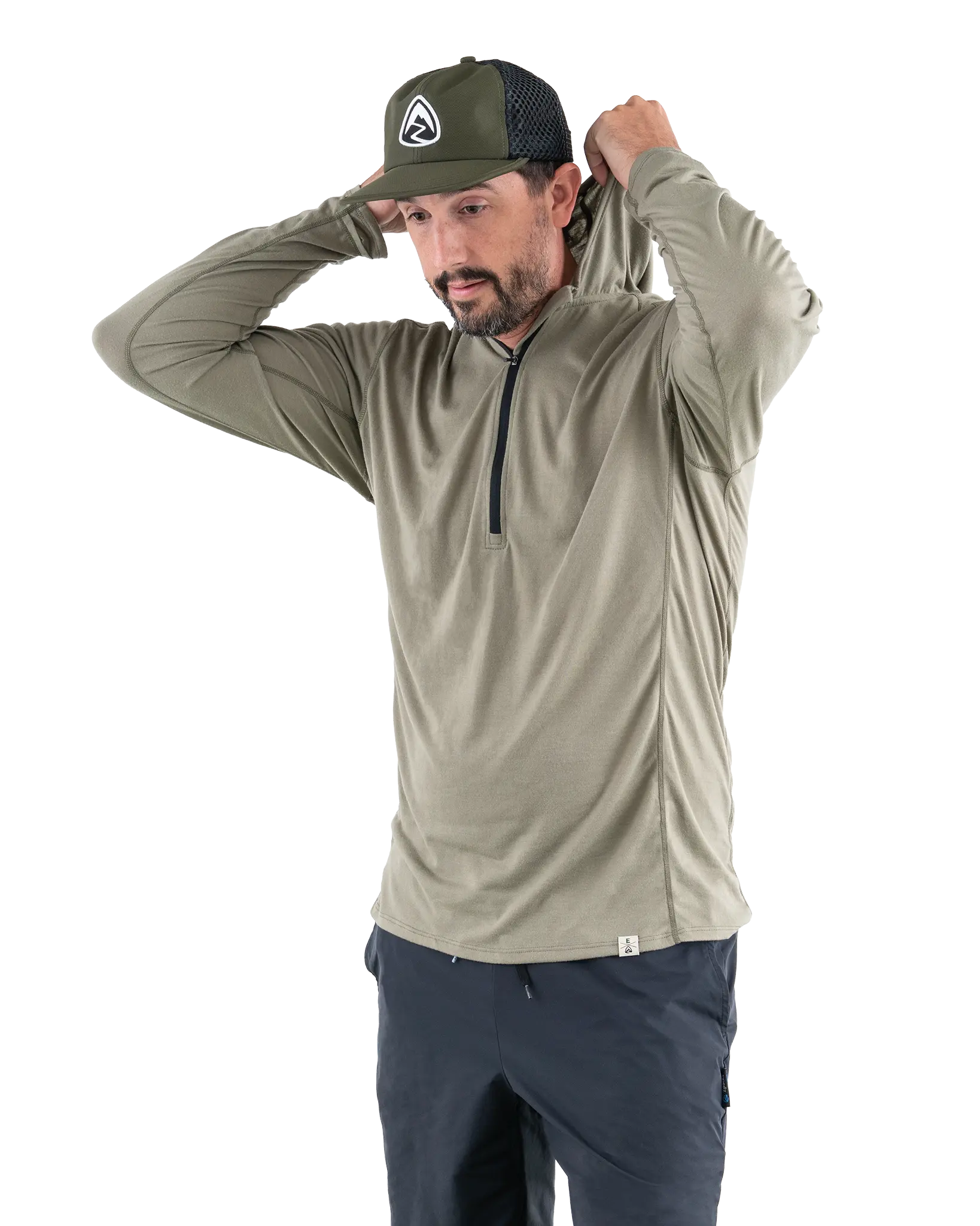 Zpacks Mirage Merino Sun Hoody sweat à capuche gris clair M mérinos
