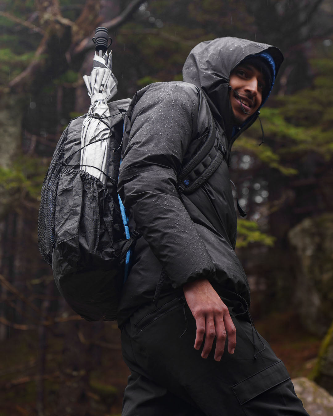 Zpacks Vertice veste pluie homme Azure Blue imperméable