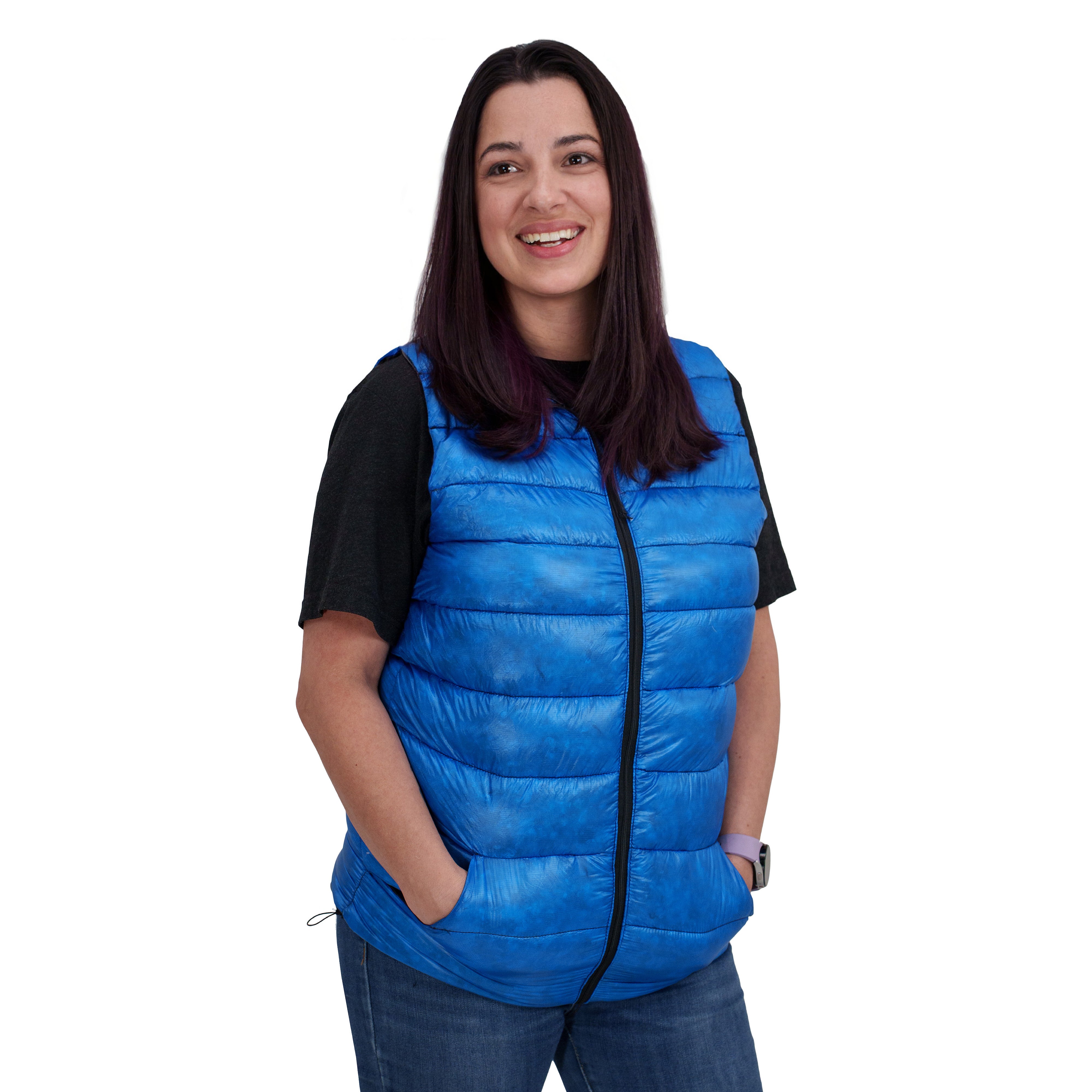 Zpacks Goose Down Vest gilet duvet M bleu Azure 900