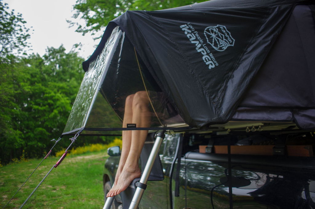 iKamper Auvent Vinyl Tente de Toit Transparent Skycamp 3.0