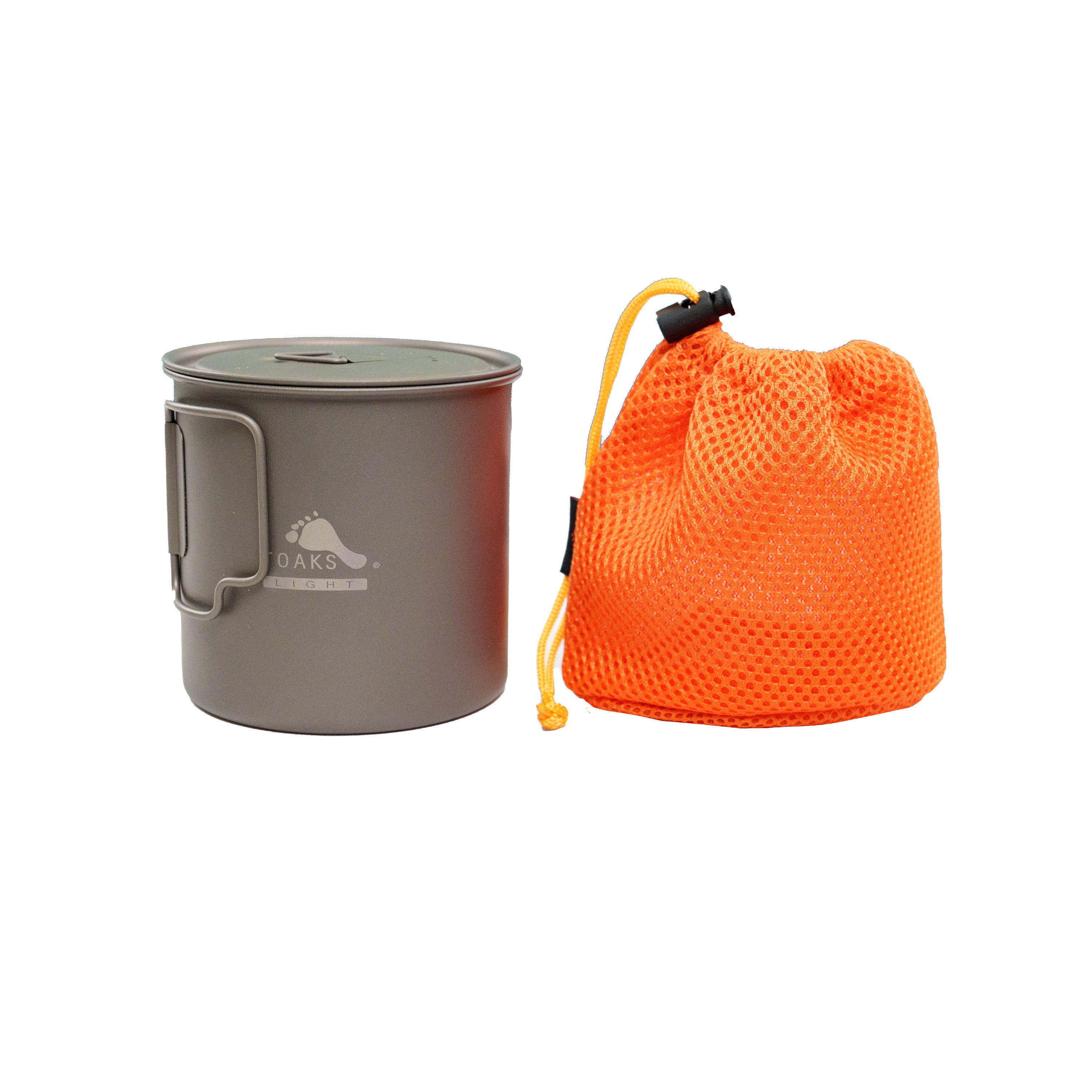 Toaks Light 650ml Popote Titane avec Couvercle