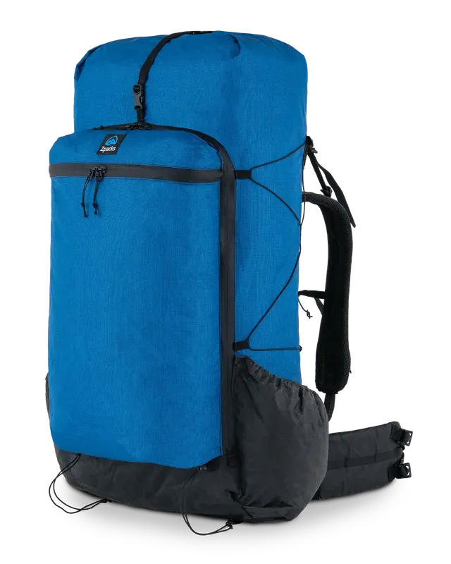 Zpacks Arc Zip Ultra sac à dos 62L gris torse M