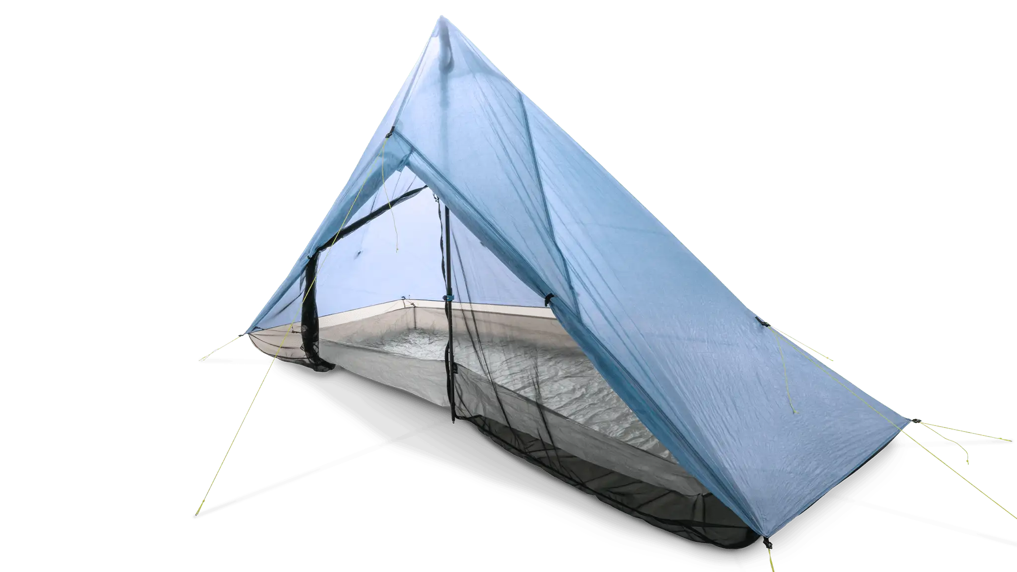 Zpacks Hexamid Tente Solo 1 Personne Bleue Sans Tapis de Sol
