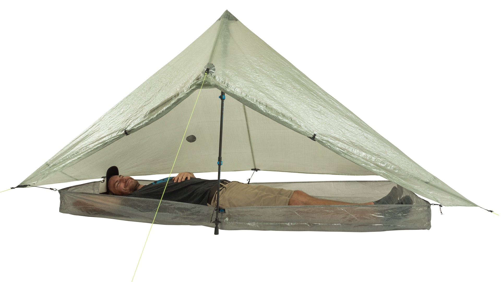 Zpacks Hexamid Pocket Tarp tarp avec portes ultraléger
