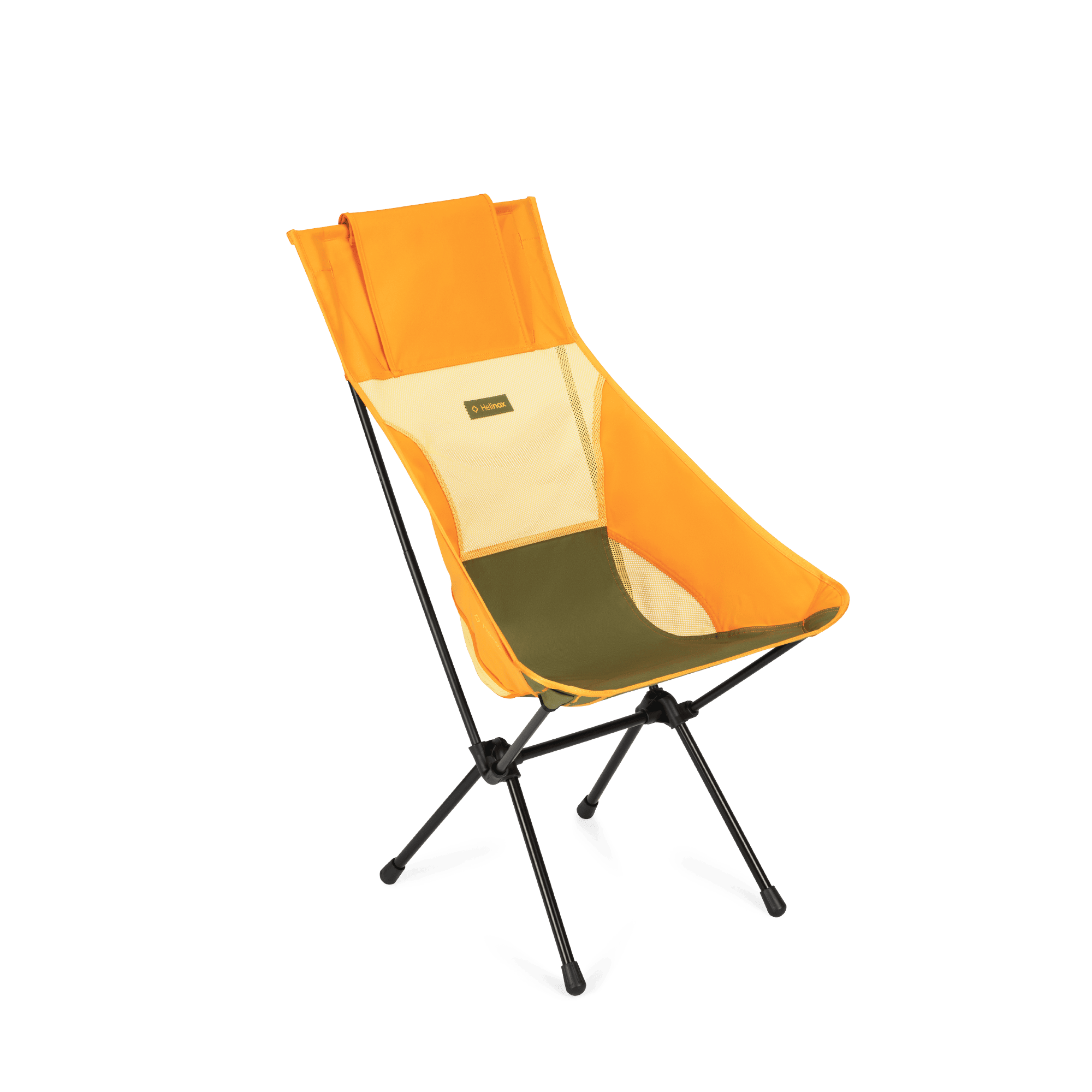 Helinox Sunset Chair chaise camping dossier haut noire