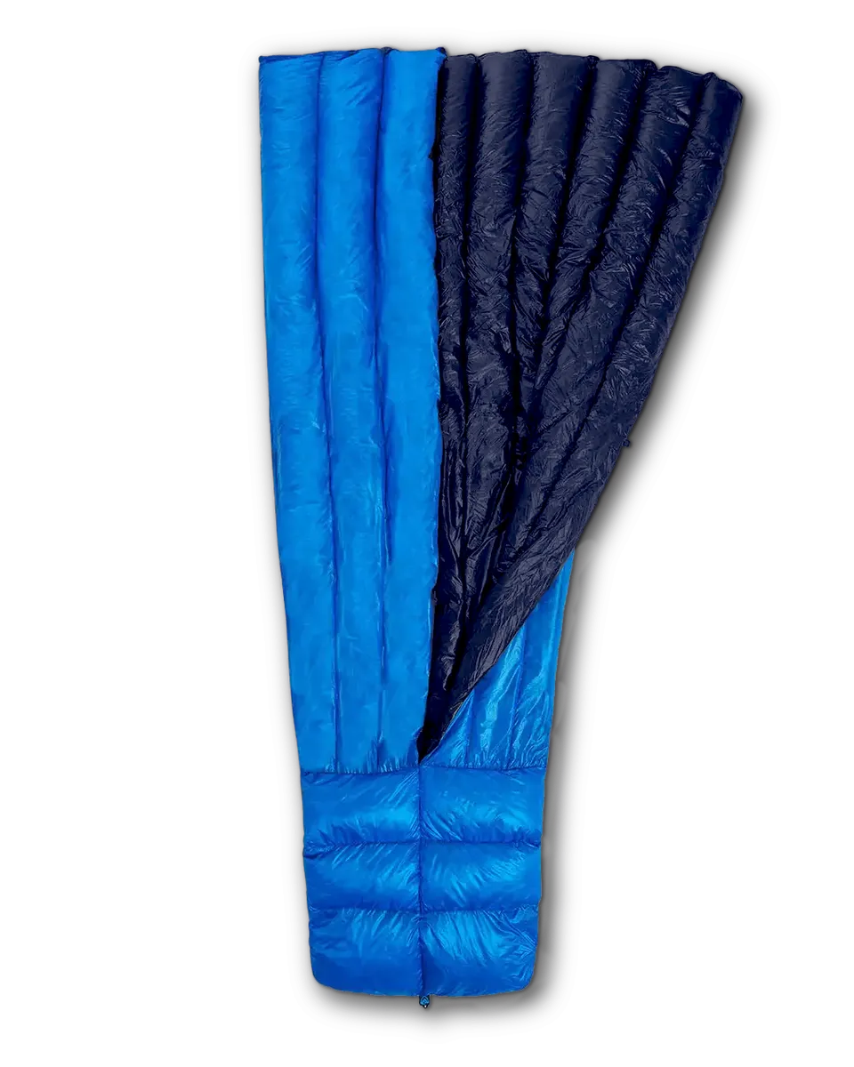 Zpacks Summer Quilt 40F couette Azure Long