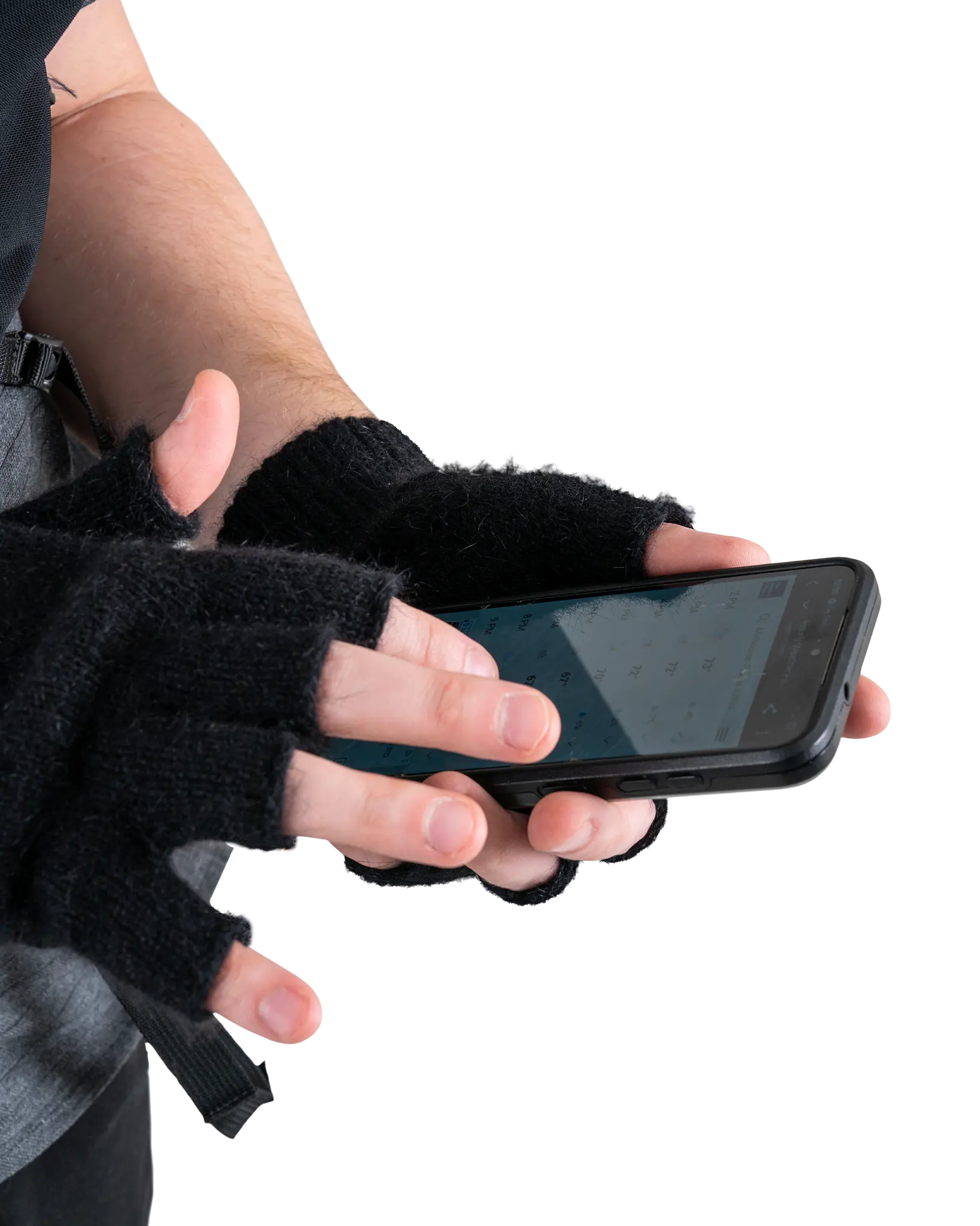 Zpacks Brushtail Possum gants sans doigts laine taille M