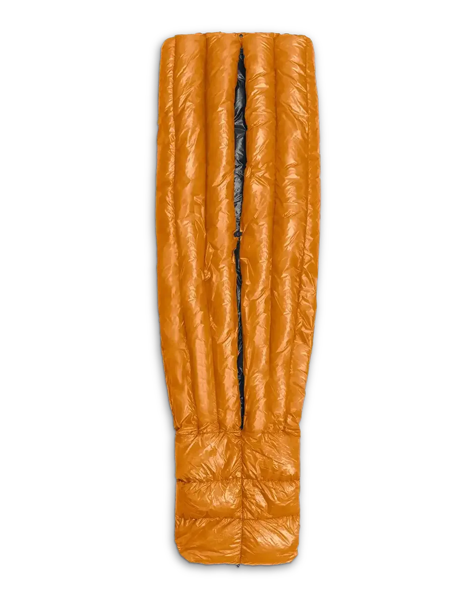Zpacks 40F quilt ete doublure hiver orange large