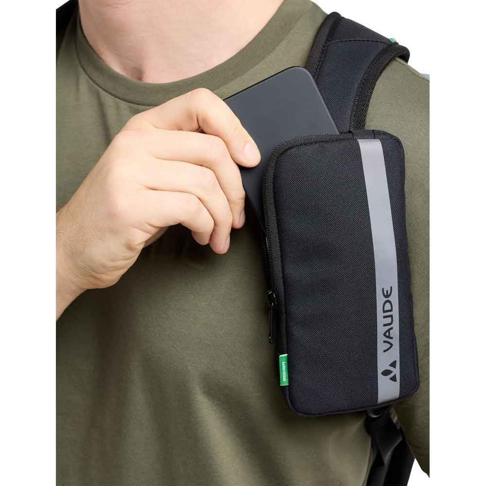 Vaude Packs'n Bags Shoulder Strap Phone Bag pochette noire