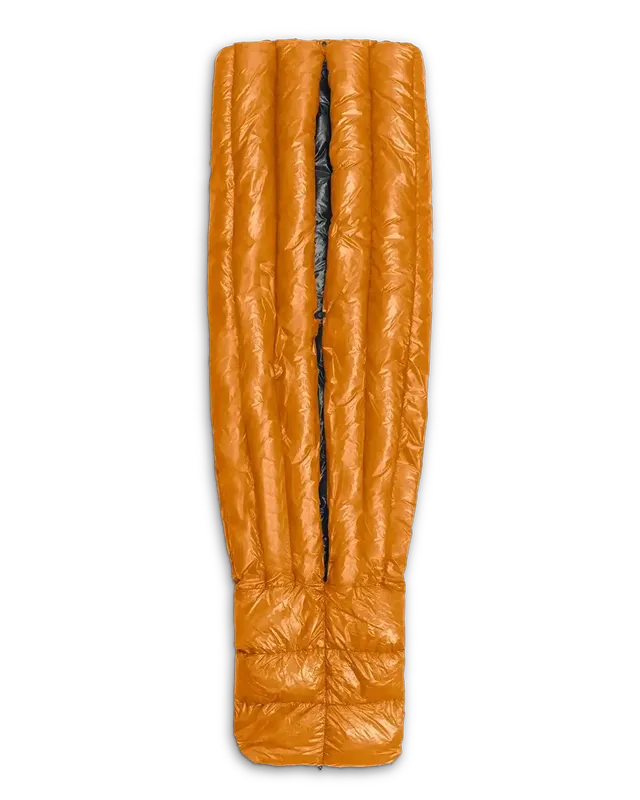 Zpacks 30F Summer Quilt quilt été orange Slim Short