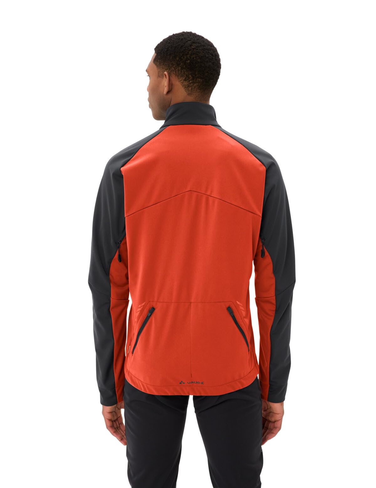 Vaude Posta Softshell VII veste vélo homme rouge fluo