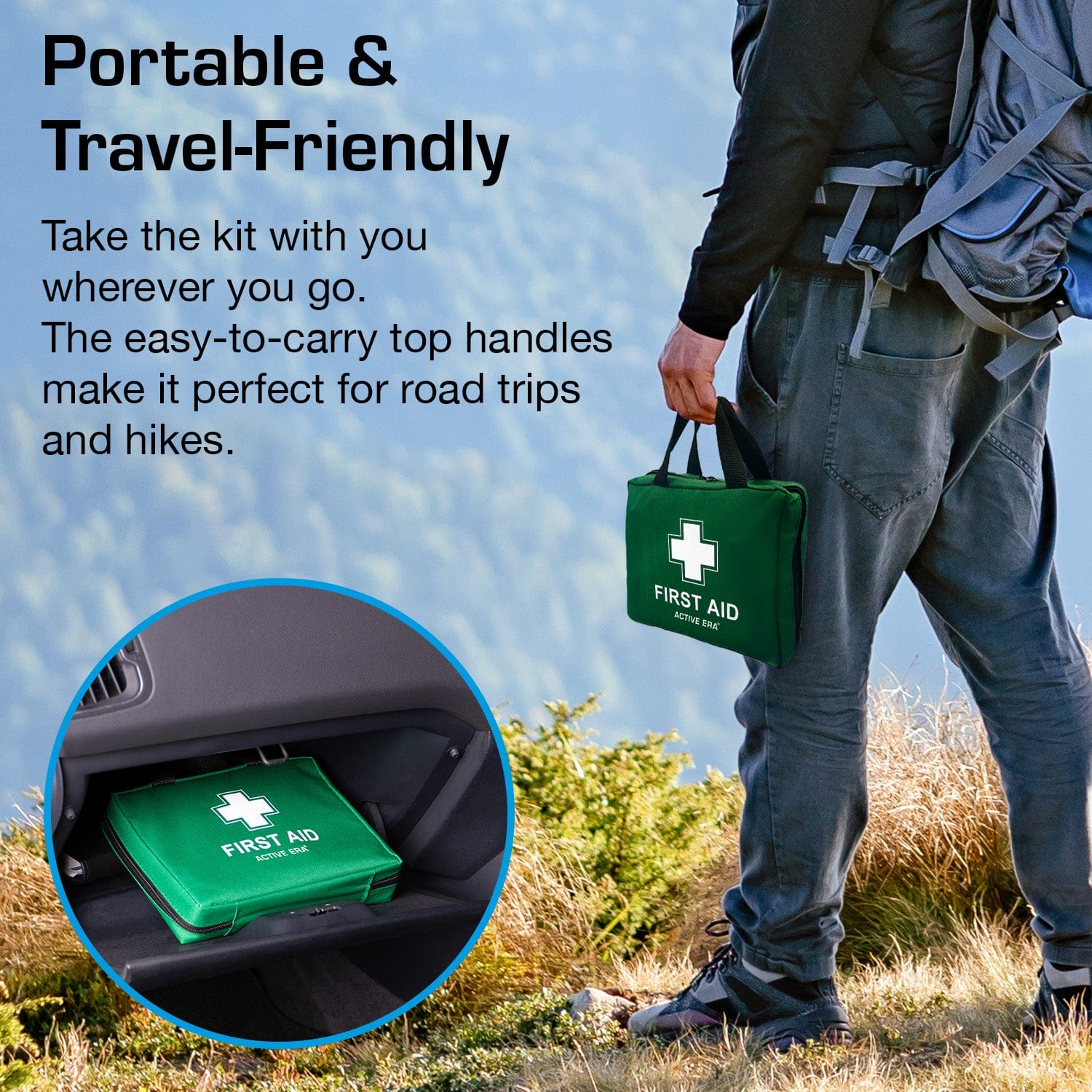 Active Era First Aid Kits 220 trousse de premiers secours vert