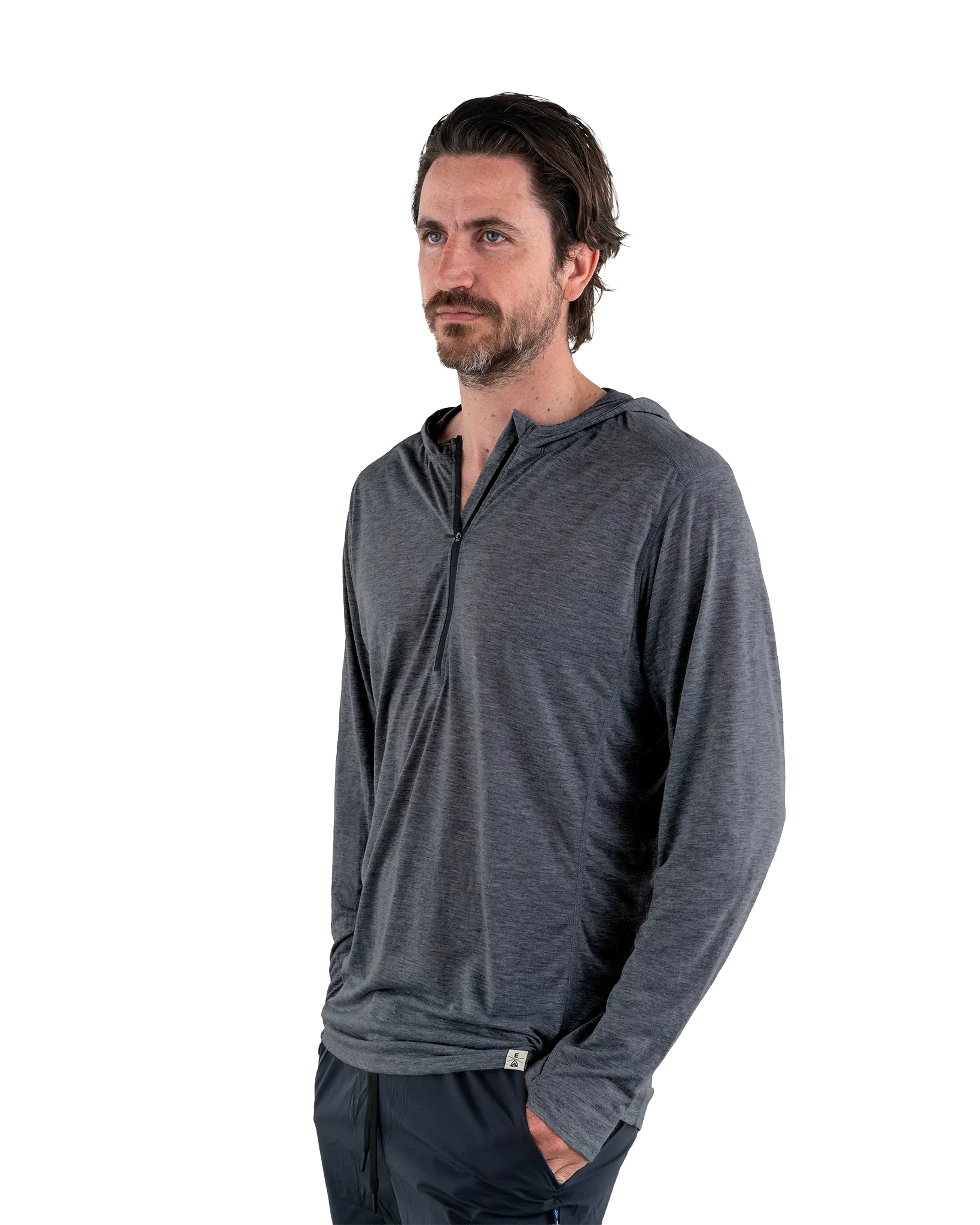 Zpacks Mirage Merino Sun Hoody sweat à capuche gris clair M mérinos
