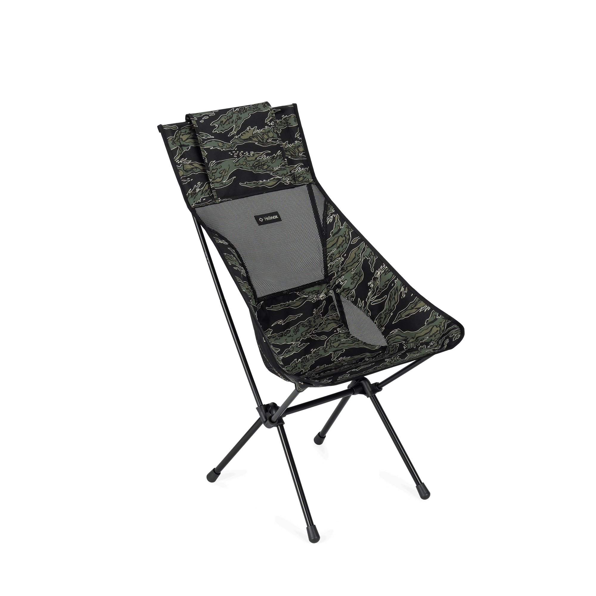 Helinox Sunset Chair chaise camping dossier haut noire