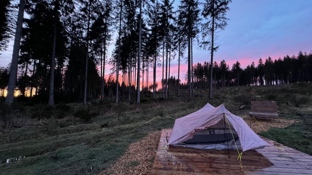 Zpacks Offset Trio Tent tente 3 places Olive Drab ultralégère