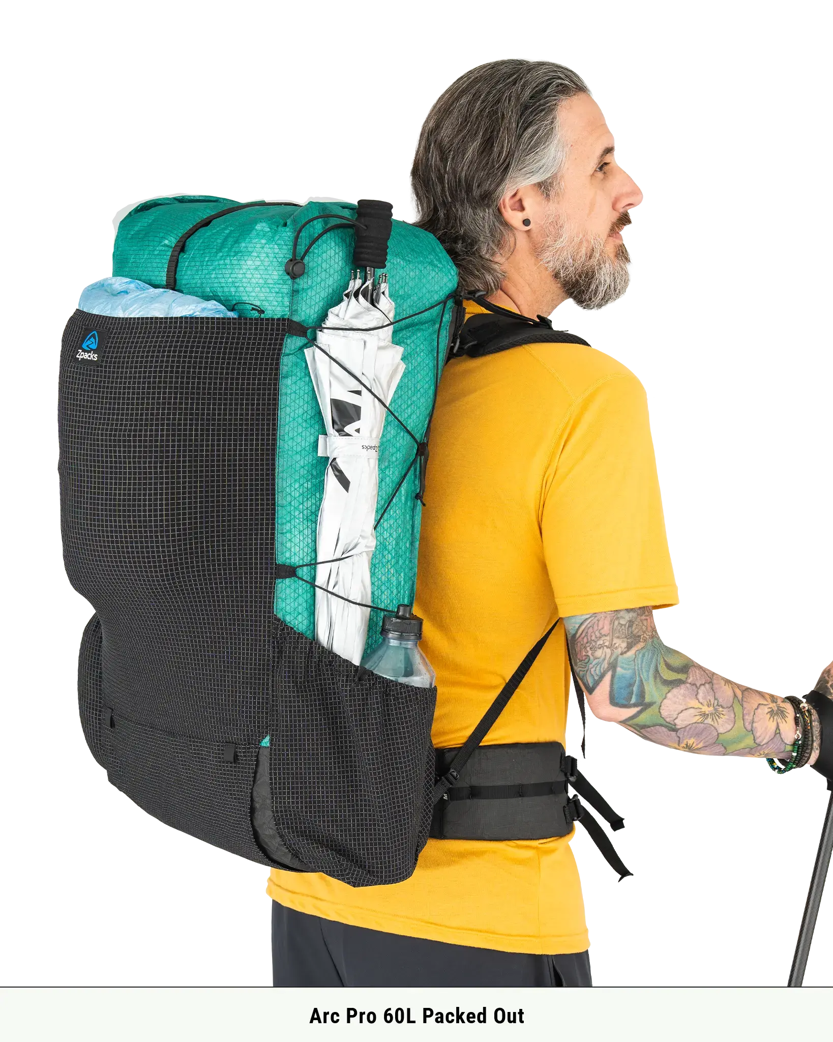 Zpacks Arc Pro 60L Sac à Dos UltraVn 100X Ventilé
