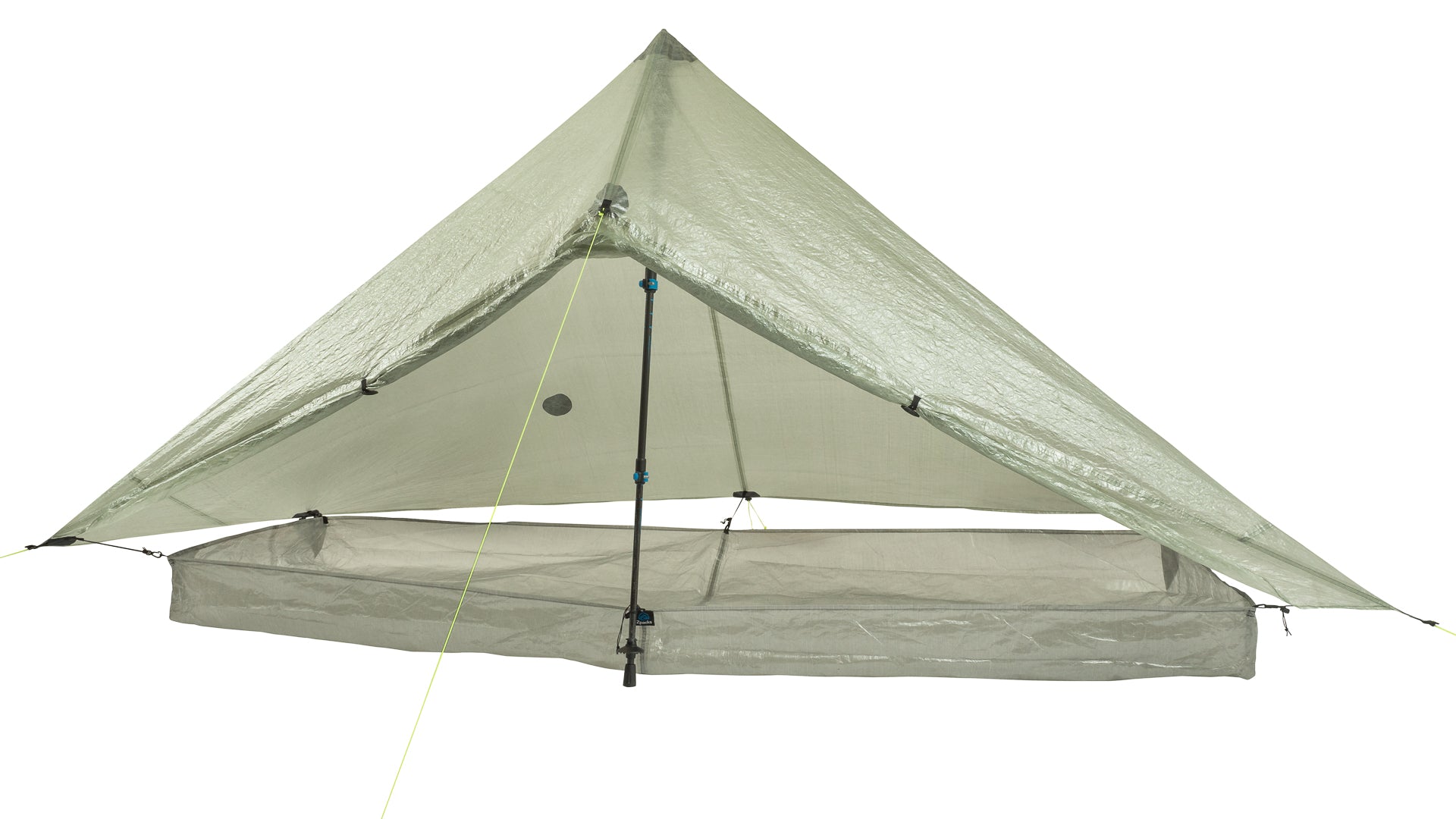 Zpacks Hexamid Pocket Tarp tarp avec portes ultraléger