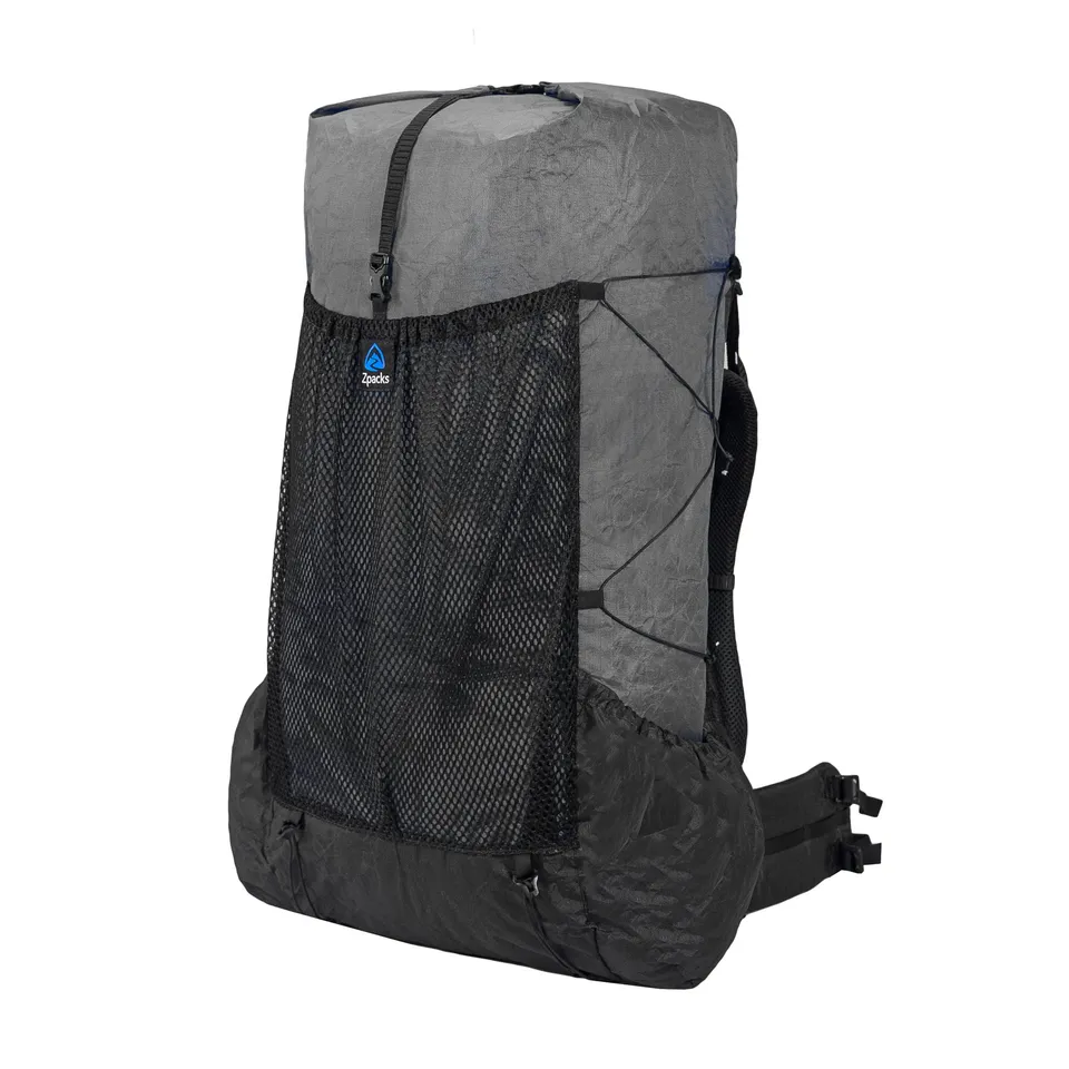 Zpacks Arc Haul Ultra sac à dos 60L gris sans bretelles