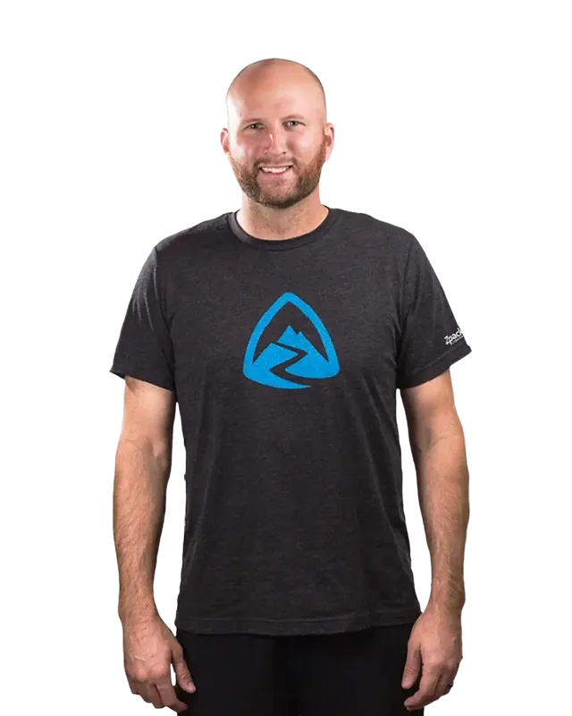 Zpacks Crest T-Shirt tee shirt tri-blend col rond