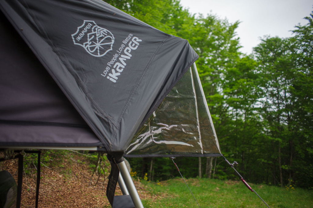 iKamper Auvent Vinyl Tente de Toit Transparent Skycamp 3.0