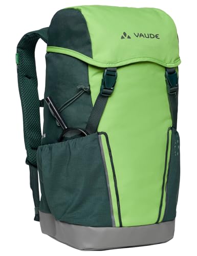 Vaude Puck 14 sac à dos enfant Vert Forêt avec housse de pluie et fond imperméable