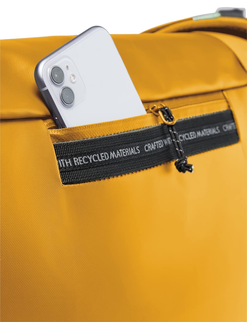 Vaude Mineo Messenger 22 sacoche jaune brûlé PC 15,6"