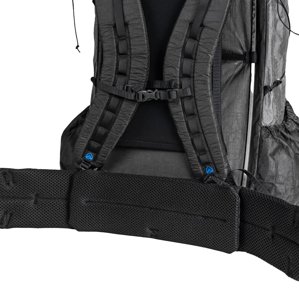 Zpacks Backpack Accessories Lumbar Pad Jet Black Ultra