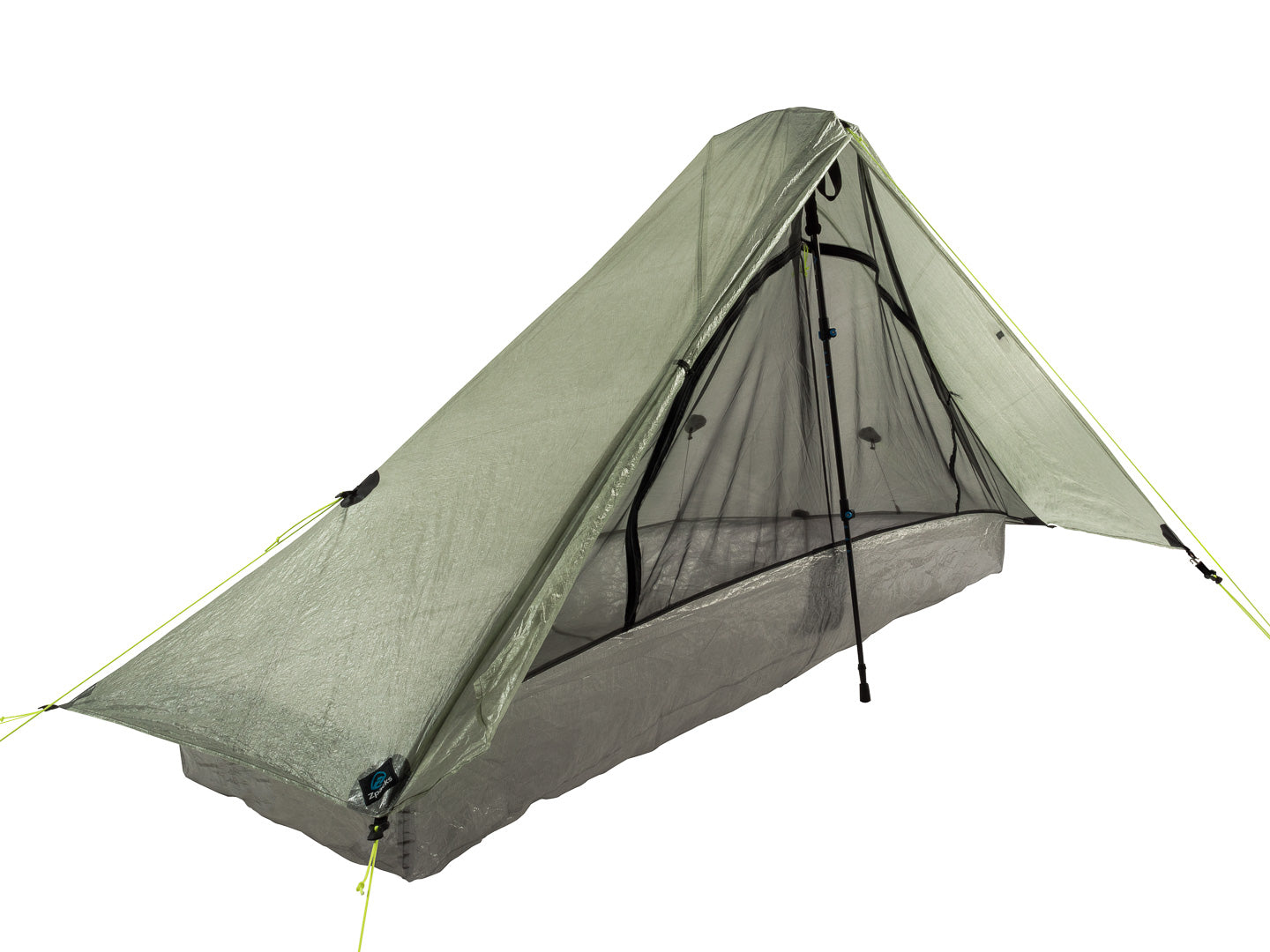 Zpacks Shelters Plexamid tente 1 place bleue