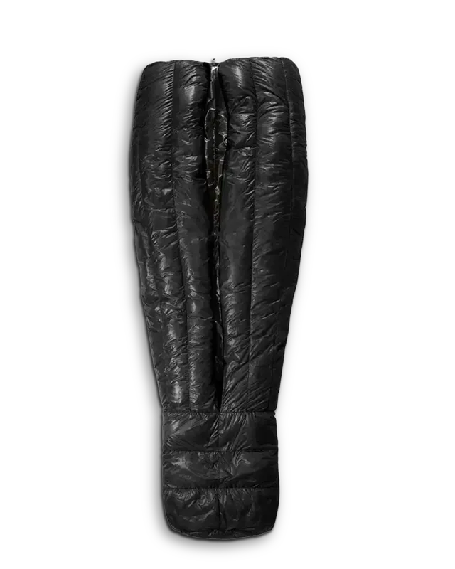 Zpacks Solo Quilt 30F Noir Court Duvet Ultraléger