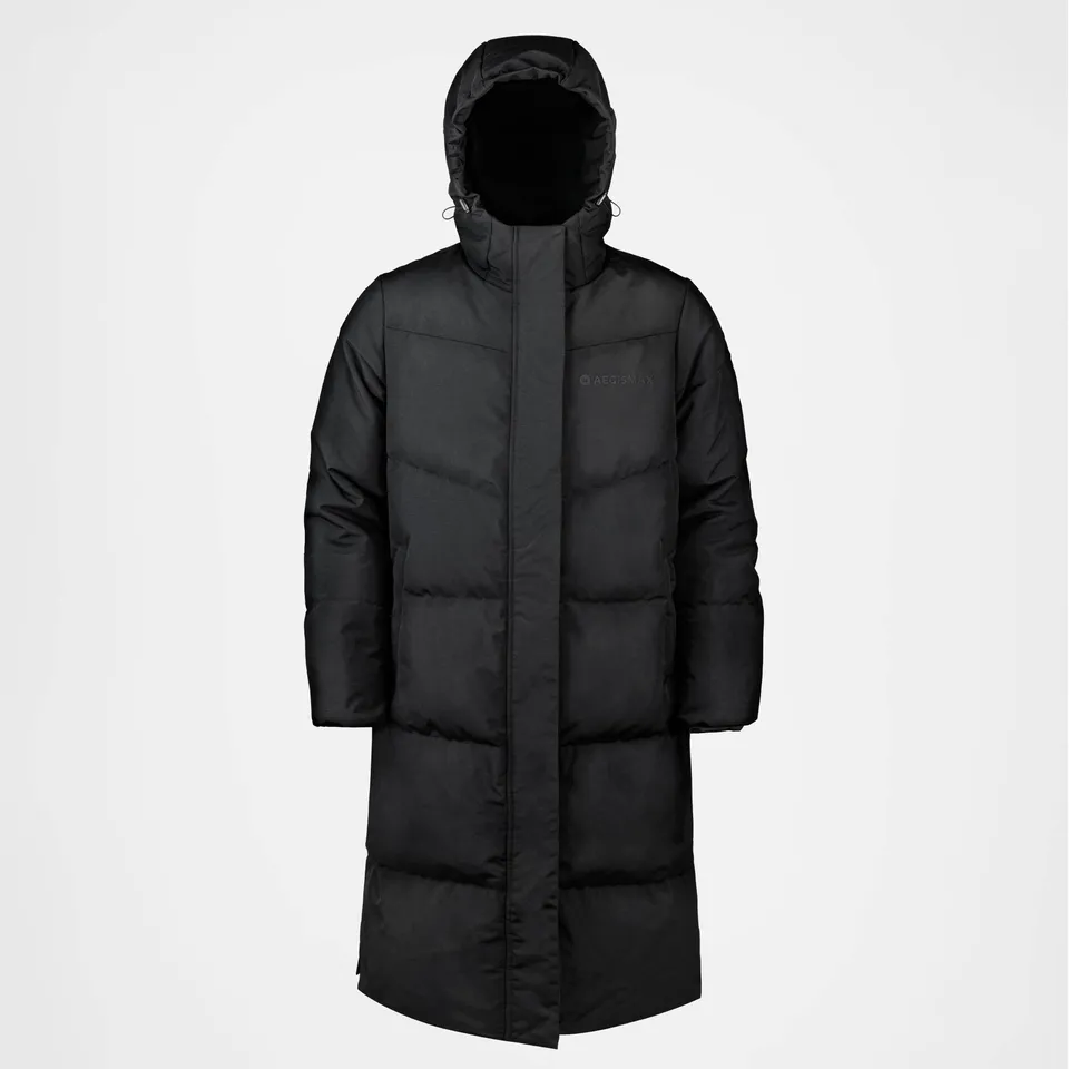 Aegismax Down Jacket doudoune longue duvet résistante froid