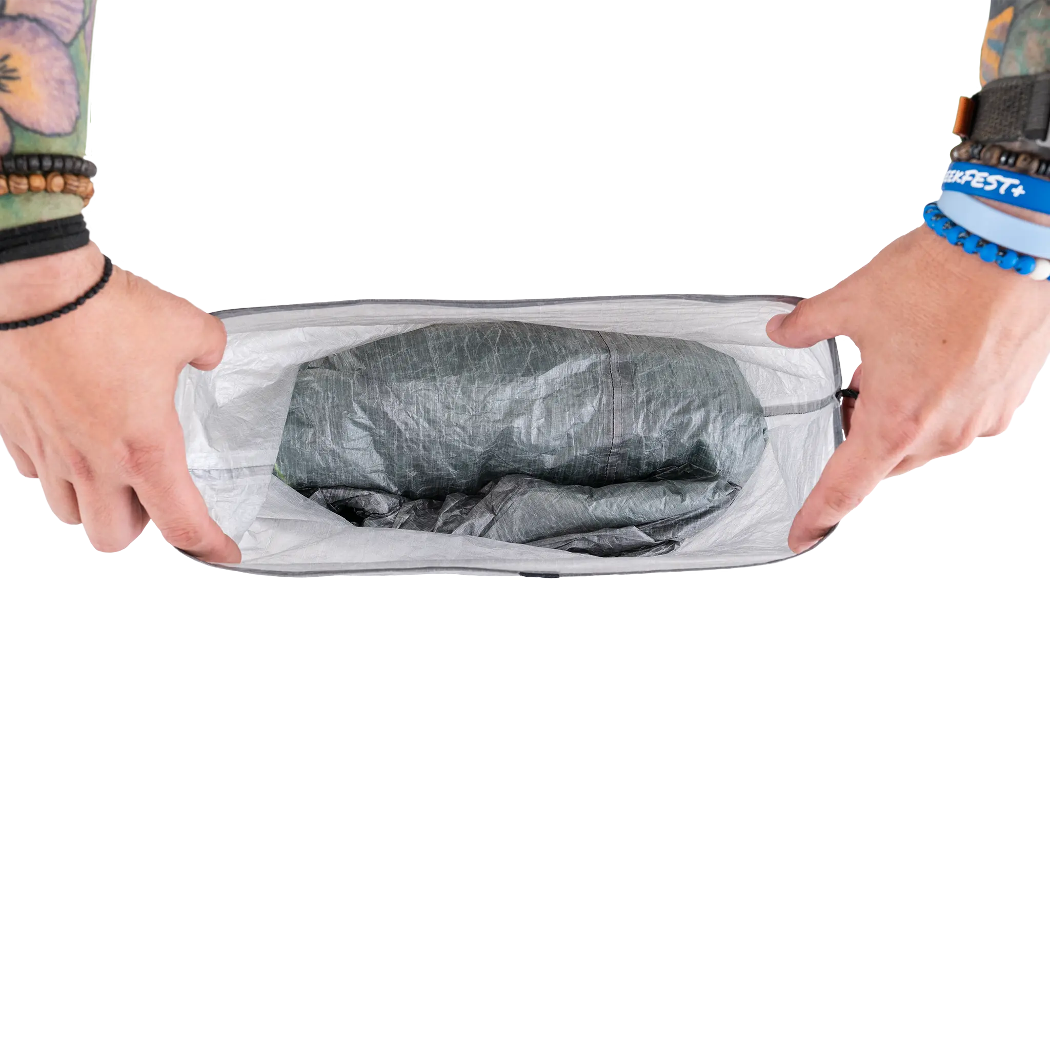 Zpacks Wide Mouth Dry Bag sac étanche bleu clair 30,5 cm